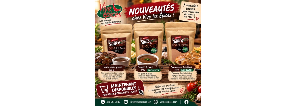 Mélanges pour sauces